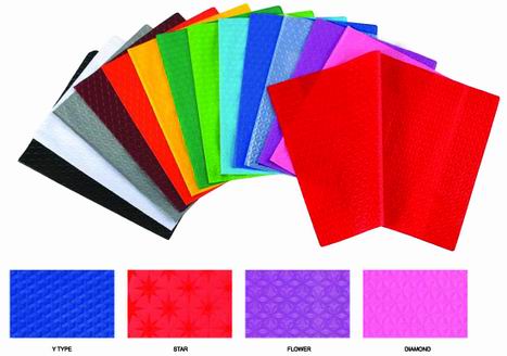 PVC embossing book cover jackets