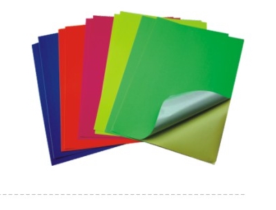 Fluorescent Paper Sticker,Adhesive Fluorescent Paper and Cardboard