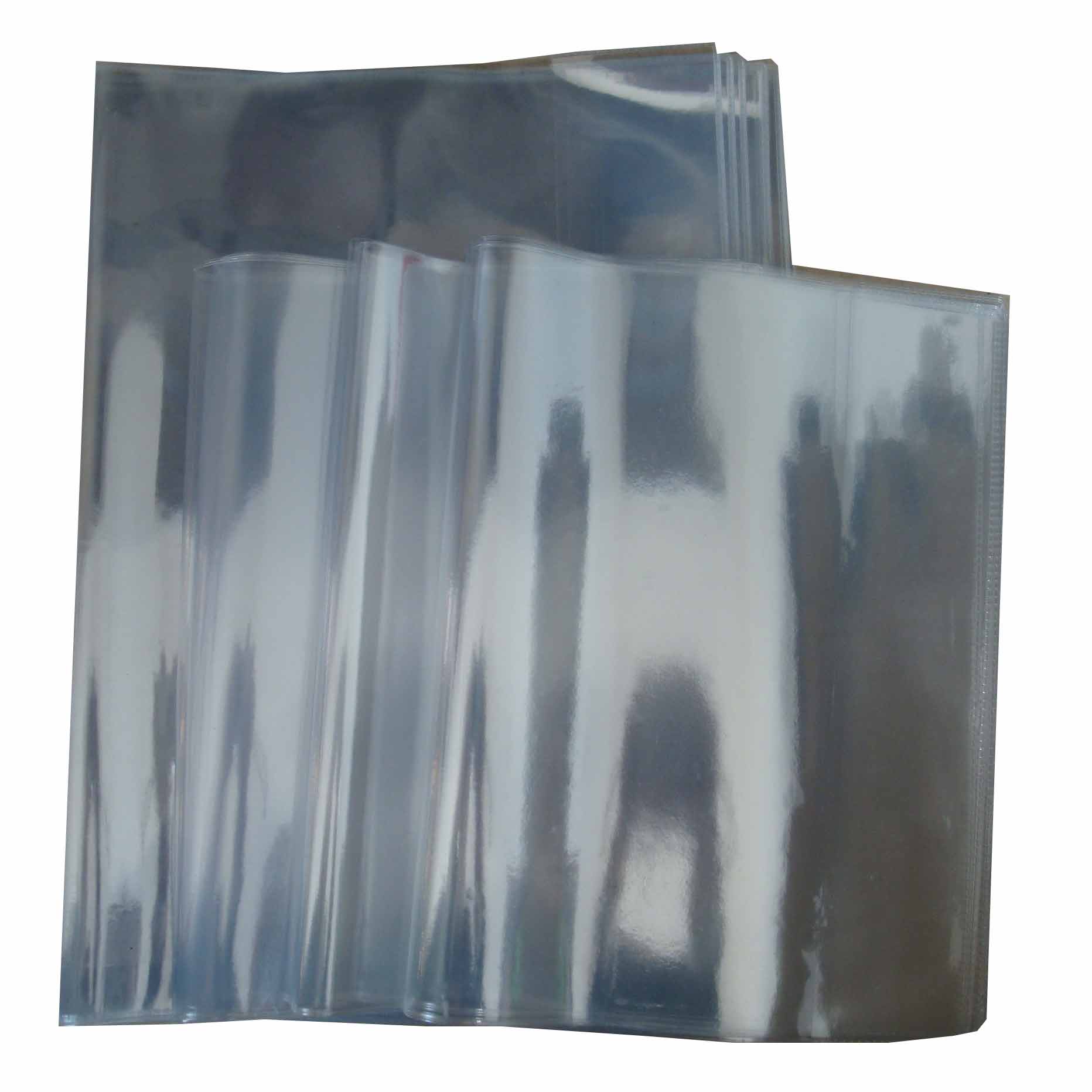 PVC transparent Clear Book Cover Jacket
